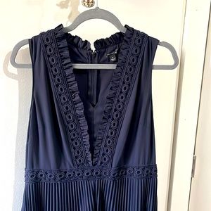 Ann Taylor- deep blue, modest yet sexy dress
